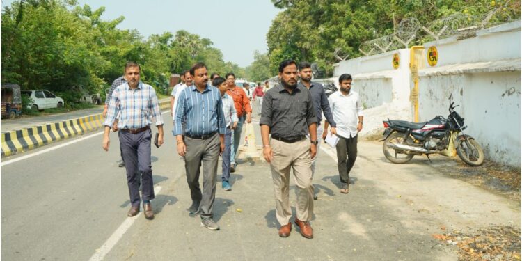Patna Municipal Corporation Reviews Monsoon Preparedness During Inspection of Wards 3, 4, 9 and 10