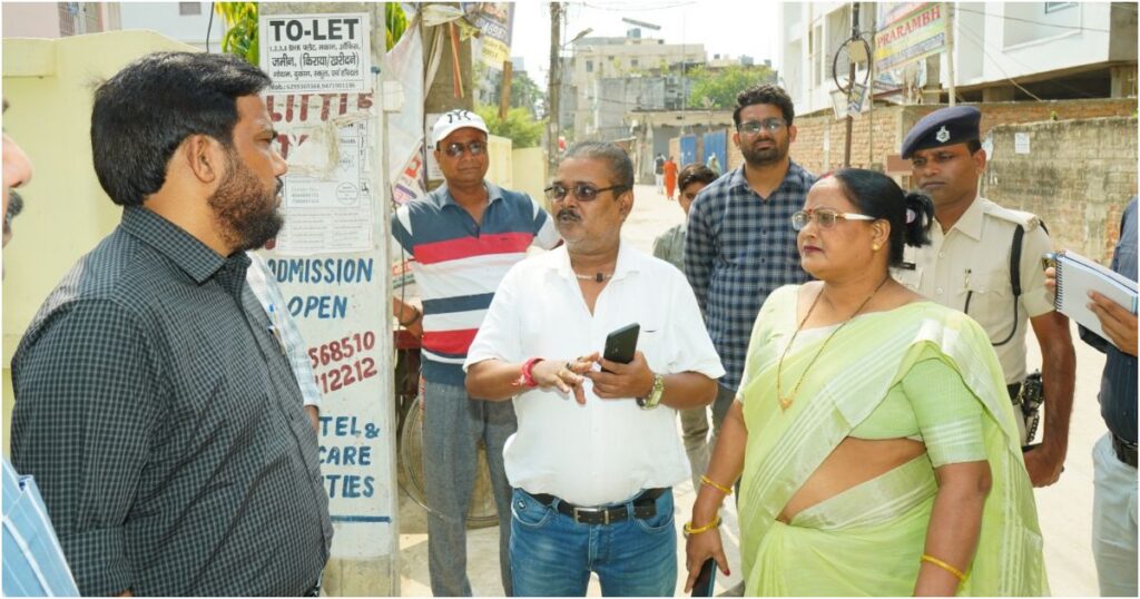 Patna Municipal Corporation Reviews Monsoon Preparedness During Inspection of Wards 3, 4, 9 and 10 