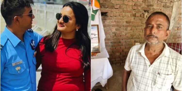 IAF Pilot Shubham Kumar’s Family Questions Ex-Gratia Hand Over After Wife Receives Rs 21 Lakh Cheque