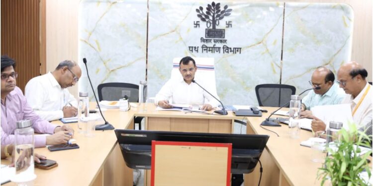 Road Construction Department Reviews Projects Worth Over Rs 50 Crore, Warns of Action Over Negligence