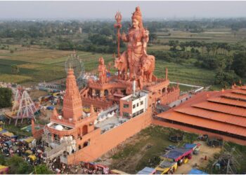 Ardhanarishvara Statue Consecration Preparations Underway as 1008-Kund Mahayajna Begins in Bihar