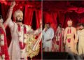 Pawan Singh Lights Up Akashdeep Wedding with Performance of ‘Bhagwan Badi Fursat Se’, Guests Join Celebrations