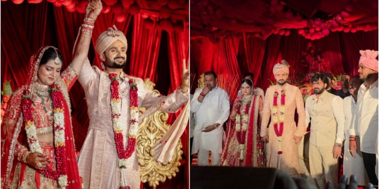 Pawan Singh Lights Up Akashdeep Wedding with Performance of ‘Bhagwan Badi Fursat Se’, Guests Join Celebrations