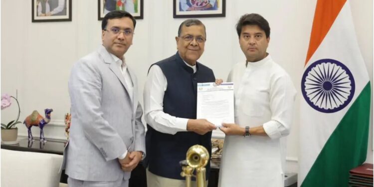 Union Minister Jyotiraditya Scindia to Attend Bihar Chamber Centenary Events; Commemorative Stamp Proposal Submitted