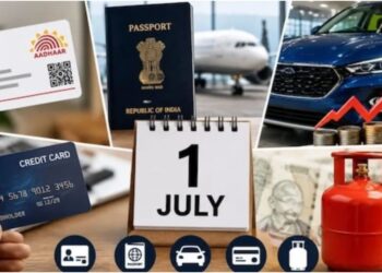 Major Rule Changes from July 1: Aadhaar Updates, Passport Fees, Car Prices and Credit Card Rules to Change