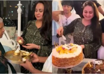 “Papa is With Me,” Rohini Cuts Cake With Lalu Prasad Yadav in Singapore, Shares Emotional Video