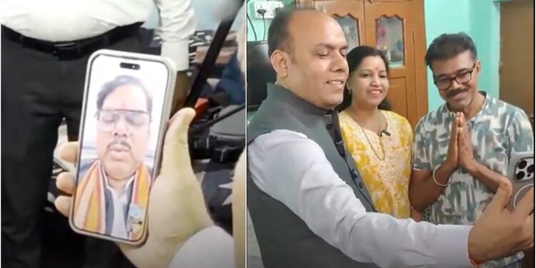 Education Minister Video Calls Parents of JEE Advanced AIR-1 Shubham Kumar, Says ‘We Are Proud of Your Son’