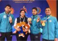 Bihar Athletes Create History with Two Gold and One Silver at World Yogasana Championship
