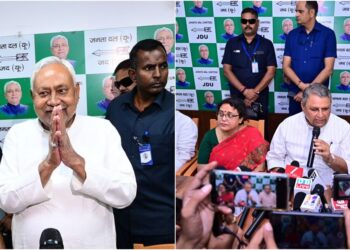 Nitish Kumar Makes Surprise Visit to JD(U) Office in Patna, Reviews Public Grievance Hearing