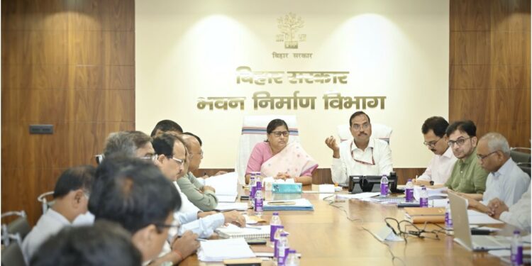 Building Construction Minister Reviews Rajgir Cricket Stadium and Patna Division Projects, Stresses Quality and Timely Completion