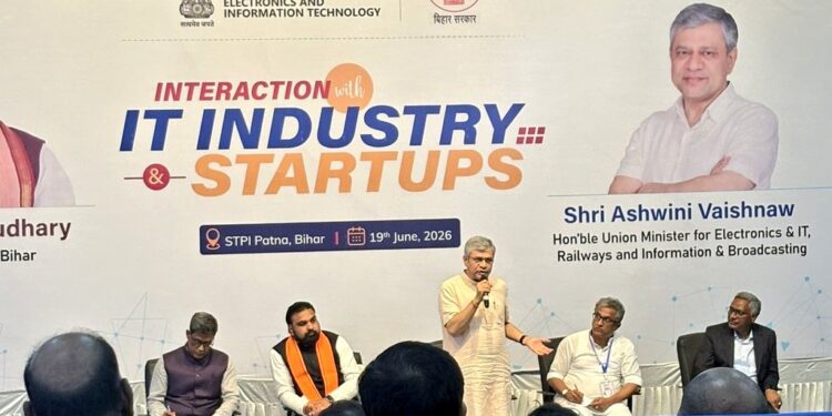 Union Minister Ashwini Vaishnaw Visits STPI Patna, Promises Support For Bihar's Startup And Semiconductor Ecosystem
