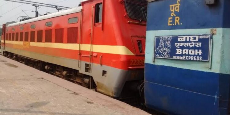 Bagh Express Upgraded With LHB Coaches, New Look Leaves Passengers Confused at Siwan Junction
