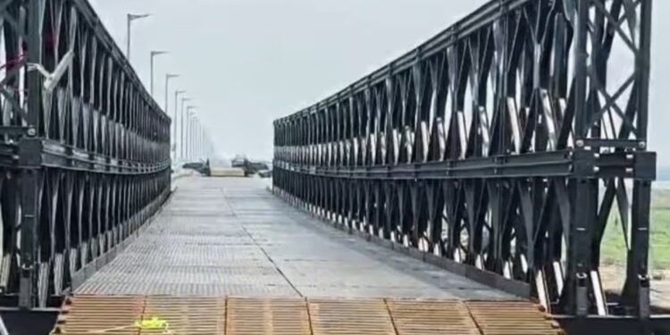 Bhagalpur’s New Bailey Bridge Opens Tomorrow : 10-Tonne Load Limit, 40 kmph Speed Cap Announced