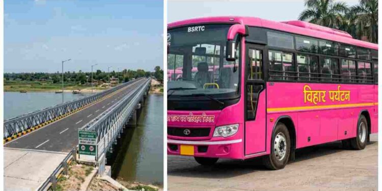 Pink Bus Service To Resume On Vikramshila Bailey Bridge, Relief Expected For Working Women and Students