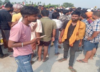 Bhojpur Encounter Sparks Outrage: Villagers Block Ara–Buxar Highway After Youth’s Body Reaches Home