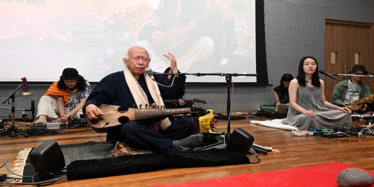 Bihar Honours Japanese Art Patron Tokio Hasegawa For Taking Mithila Painting To The World