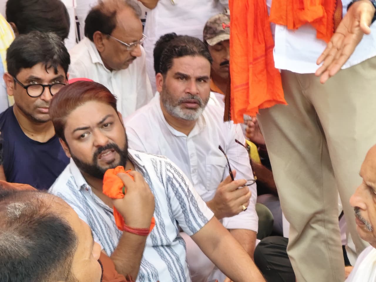 Prashant Kishor Visits Bilauti Mahapanchayat, Demands Action In Bharat Tiwari Encounter Case
