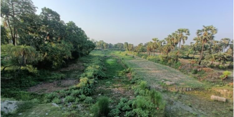 Chandrabhaga River in Begusarai Faces Existential Crisis as Encroachment and Neglect Take a Toll