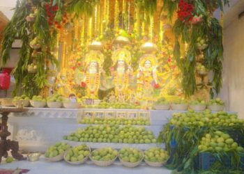 ISKCON Patna Hosts Grand Mango Festival With Eight Tonnes Of Fruit And Special Mahaprasad