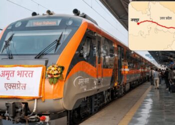 Jaipur–Darbhanga Amrit Bharat Express to Launch Soon; 22-Coach Train to Halt at 23 Stations Across Three States