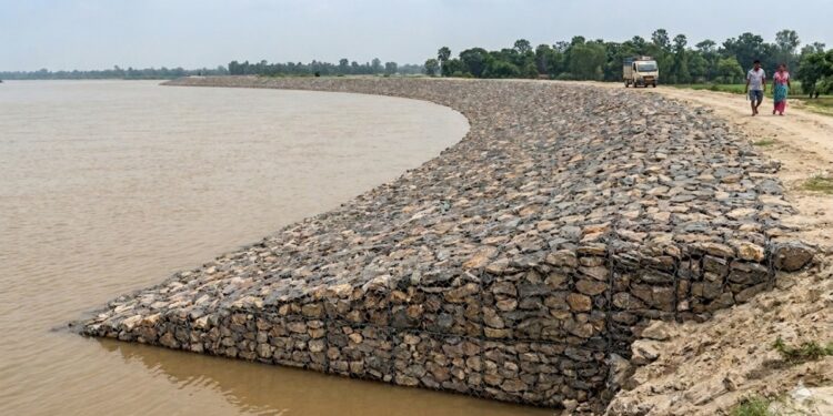 Kosi River Swells in Bhagalpur After Nepal Rainfall, 6 Barrage Gates Opened as Vigil Rises