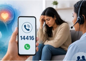 Feeling Stressed or Depressed? Just Dial 14416, Indian Government Launches 24×7 Mental Health Helpline