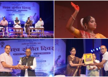 Patna Marks World Music Day with Spectacular Performances at Bharatiya Nritya Kala Mandir
