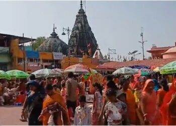 Lakhs Flock to Gaya’s Vishnupad Temple on Nirjala Ekadashi, Administration Deploys Special Arrangements