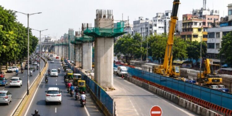 Three-Year Traffic Curbs Planned On Patna's Bailey Road As Metro Construction Enters Major Phase; Trial on June 27