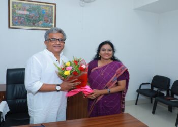 Nitish Mishra Assumes Charge As Acting Chairman Of LNMI, Pledges Focus On Entrepreneurship And Innovation
