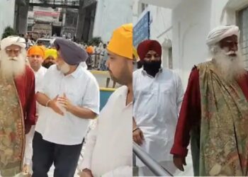 Sadhguru Visits Takht Sri Harmandir Ji Patna Sahib, Receives Sikh Honour