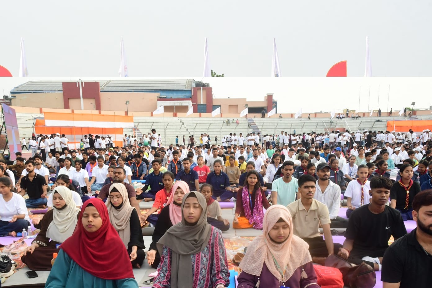 International Yoga Day In Bihar: CM, Union Ministers And Thousands Join State-Level Programme