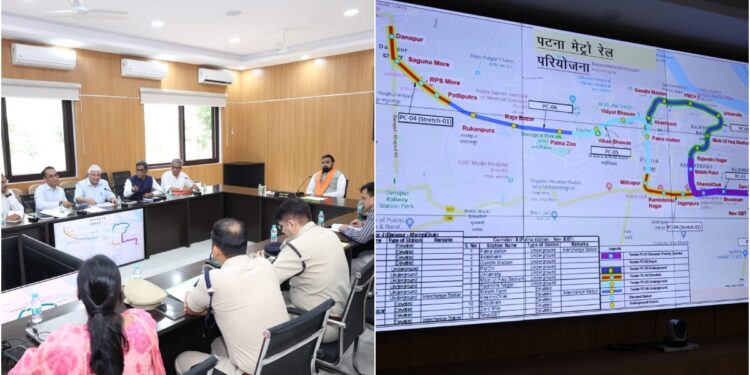 Patna Metro Work to Be Fast-Tracked, Malahi Pakri Extension to Open on July 2; CM Orders Comprehensive Traffic Plan