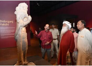 Spiritual Leader Sadhguru Visits Bihar Museum, Praises Its Cultural Heritage and Modern Presentation