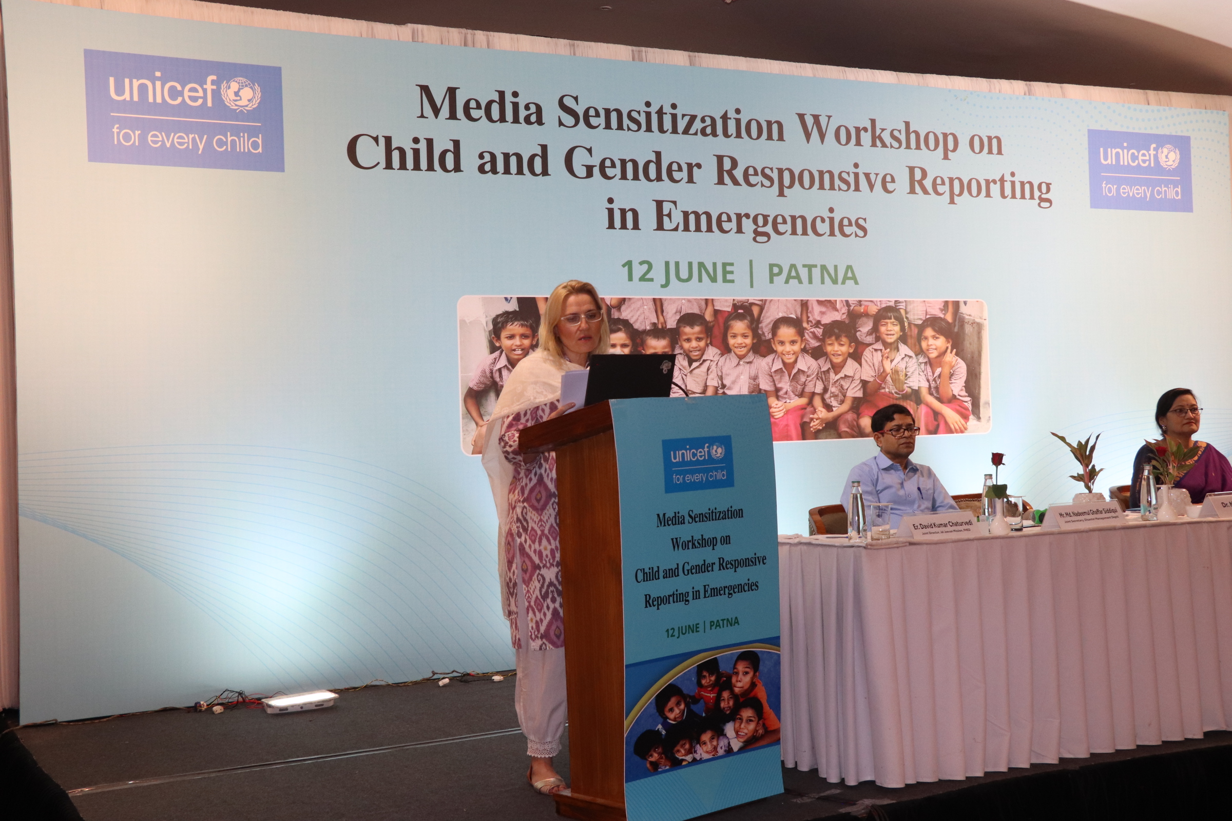 UNICEF, Bihar Government Hold Workshop On Child And Gender-Responsive Reporting During Emergencies
