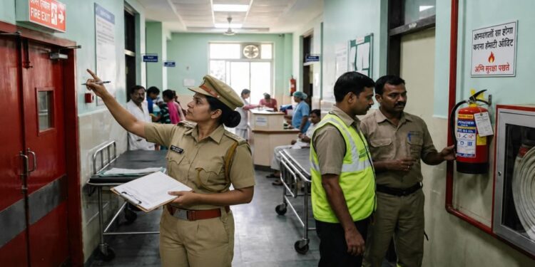 Hospital Buildings, Fire Systems, Emergency Exits To Be Checked Across Tirhut Division After Deadly ICU Fire