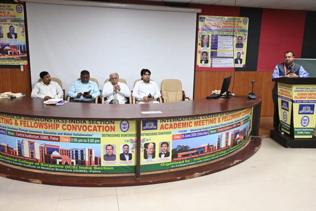 Robotic Surgery Seminar Held at IGIMS to Train Bihar Surgeons in Emerging Surgical Technologies