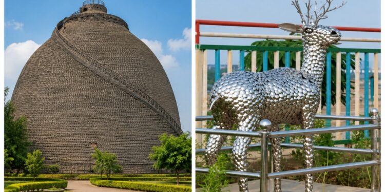 Mini Golghar, Deer Sculpture and Soon a Dolphin: JP Ganga Path Turns into Patna’s New Hotspot