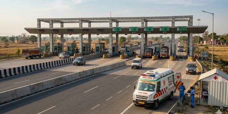 Bihar’s New Highway Lifeline: Ambulances At Every Toll Plaza To Speed Up Accident Relief