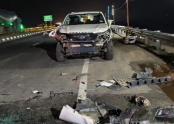 JDU MLA Anant Singh Escapes Major Road Mishap On Mokama-Patna Highway, 3 Vehicles Damaged