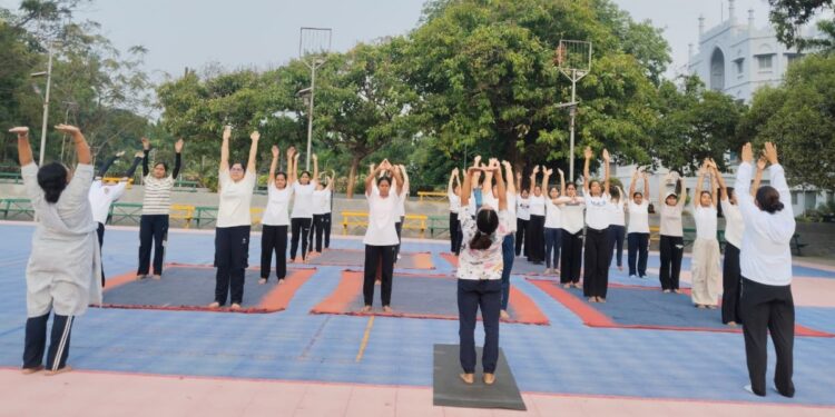 Patna Women’s College Marks International Yoga Day with Wellness Session for Students