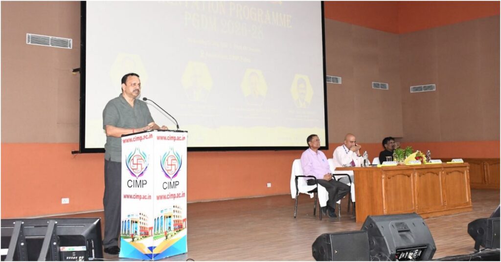 CIMP Hosts Orientation Programme for PGDM 2026–28 Batch Emphasising AI-Driven Learning and Ethical Leadership
