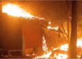 Fire Breaks Out in Patna's Danapur Sadar Bazaar; Six Shops Gutted, One Accused Arrested