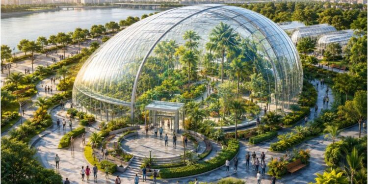 Patna to Get India’s First Indoor Botanical Garden Under a Glass Roof Near JP Ganga Path