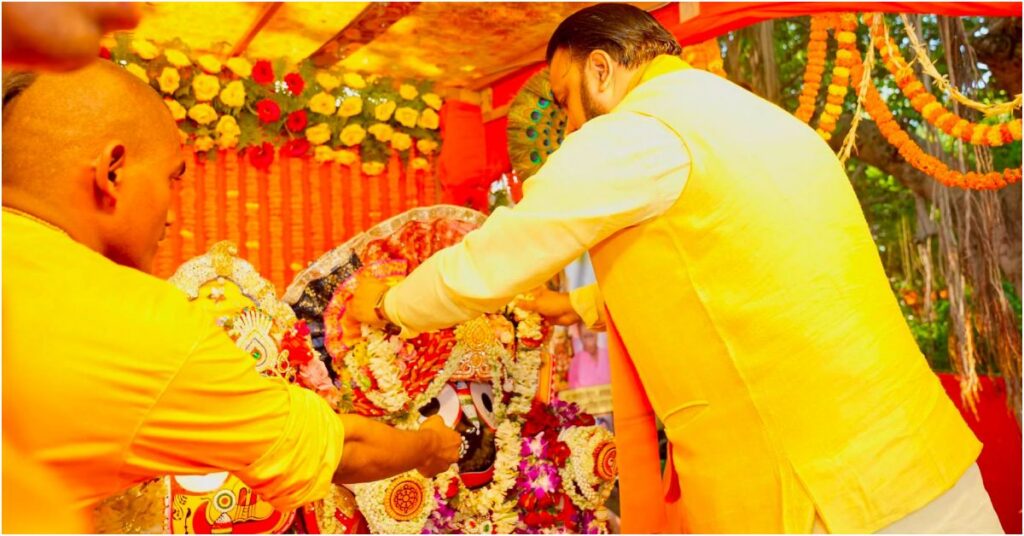 Patna Rath Yatra 2026: Samrat Choudhary Performs Chhera Pahanra, Pulls 40-Foot Jagannath Chariot