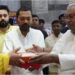 Nishant Kumar Marks 45th Birthday With Prayers at Patna's Mahavir Mandir Alongside Nitish Kumar