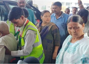 Lalu Prasad Yadav Leaves For Delhi For Further Treatment After Blood Pressure Fluctuations