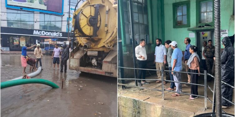 Patna Municipal Corporation, BUIDCO Complete Successful Joint Drainage Operation Amid Continuous Rainfall