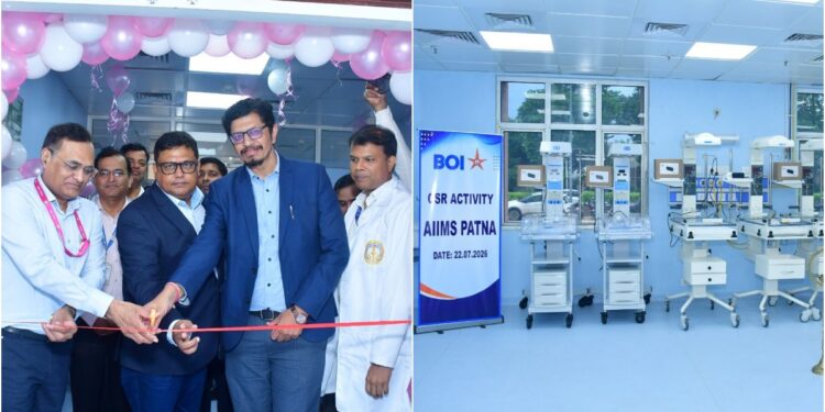 AIIMS Patna Adds Six NICU Beds With Bank Of India CSR-Supported Equipment