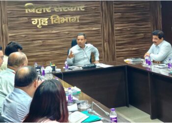 Home Department Reviews Preparations for Statewide Phased Rollout of Nyay-Shruti System in Bihar